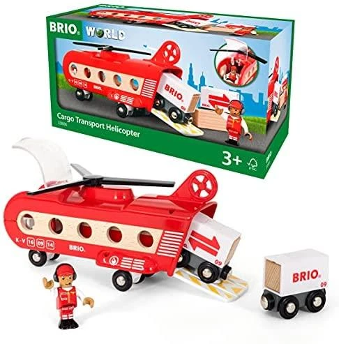 Ravensburger Brio geležinkelis BRIO krovininis sraigtasparnis, 33886