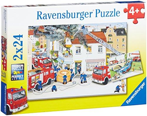 Ravensburger Dėlionė 2x24 vnt. - Ugniagesių brigada
