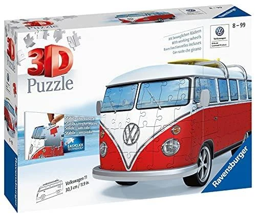 Ravensburger "3D" Dėlionė 162 vnt. - Volkswagen T1