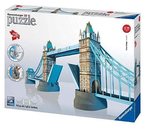 Ravensburger 3D dėlionė "3D Puzzle Tower Bridge - London"