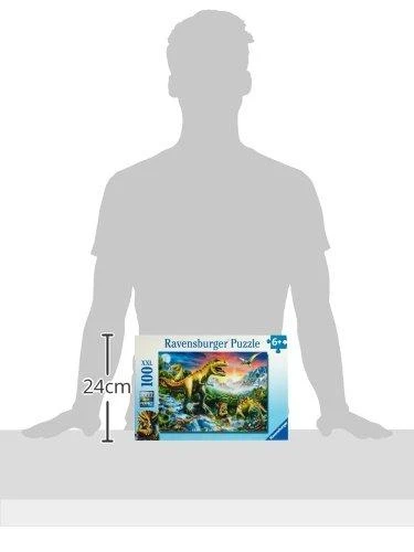 Ravensburger Dėlionė 100 vnt. - Dinozaurų Epoka