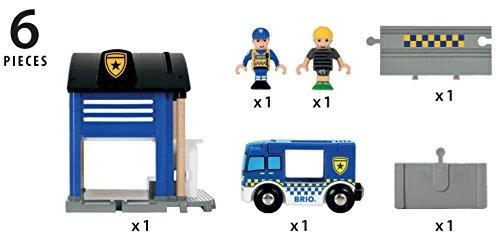 Ravensburger Brio geležinkelis BRIO policijos stotis, 33813