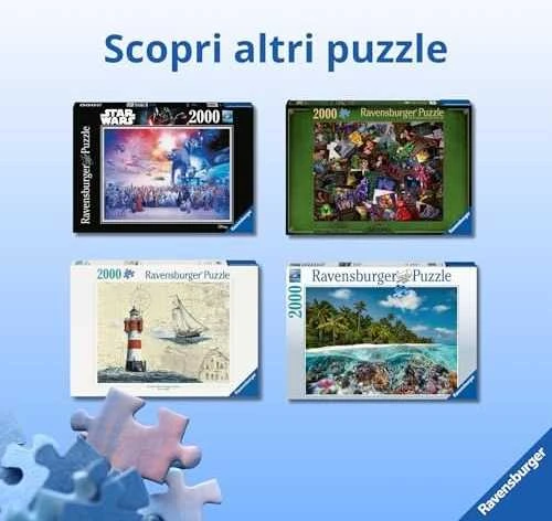 Ravensburger Dėlionė 2000 vnt. - Šokolado rojus