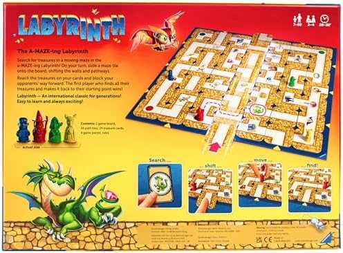 Ravensburger stalo žaidimas labirintas