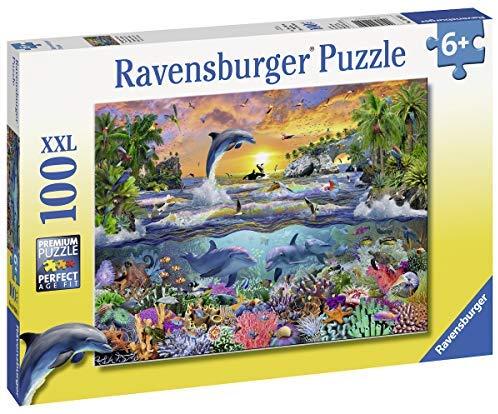 Ravensburger Dėlionė 100 vnt. - Delfinai
