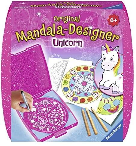 Ravensburger kūrybinis rinkinys „Mini Mandala-Designer: Vienaragis“, nuo 6 m.