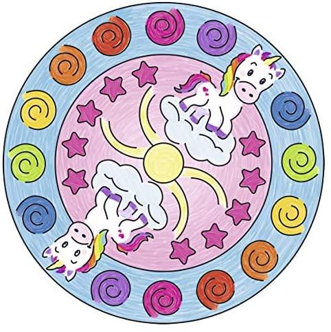 Ravensburger kūrybinis rinkinys „Mini Mandala-Designer: Vienaragis“, nuo 6 m.