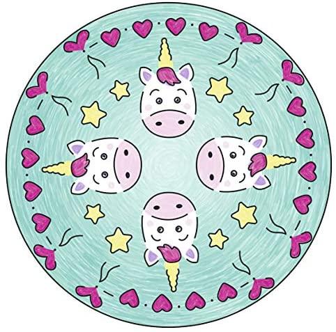 Ravensburger kūrybinis rinkinys „Mini Mandala-Designer: Vienaragis“, nuo 6 m.