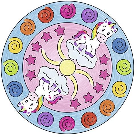 Ravensburger kūrybinis rinkinys „Mini Mandala-Designer: Vienaragis“, nuo 6 m.
