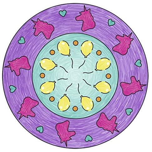 Ravensburger kūrybinis rinkinys „Mini Mandala-Designer: Vienaragis“, nuo 6 m.