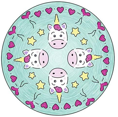 Ravensburger kūrybinis rinkinys „Mini Mandala-Designer: Vienaragis“, nuo 6 m.