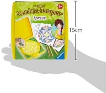 Ravensburger kūrybinis rinkinys „Mini Mandala-Designer: Žirgai“, nuo 6 m.
