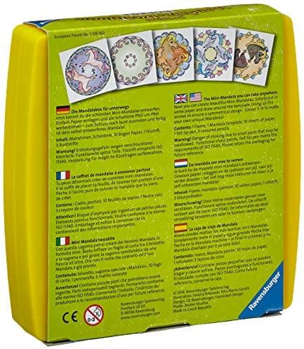 Ravensburger kūrybinis rinkinys „Mini Mandala-Designer: Žirgai“, nuo 6 m.