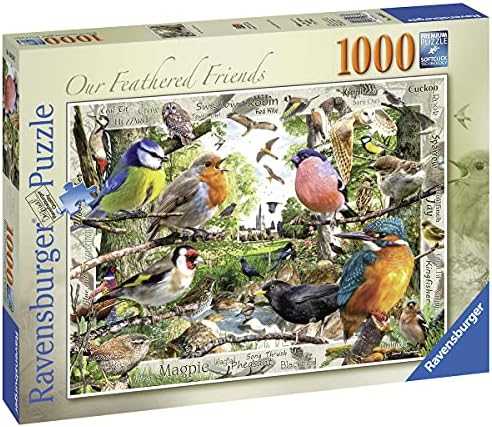 Ravensburger Dėlionė 1000 vnt. - Paukščiai
