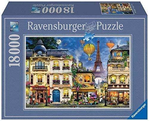 Ravensburger dėlionė „Vakarinis pasivaikščiojimas Paryžiuje“, 18000 det.