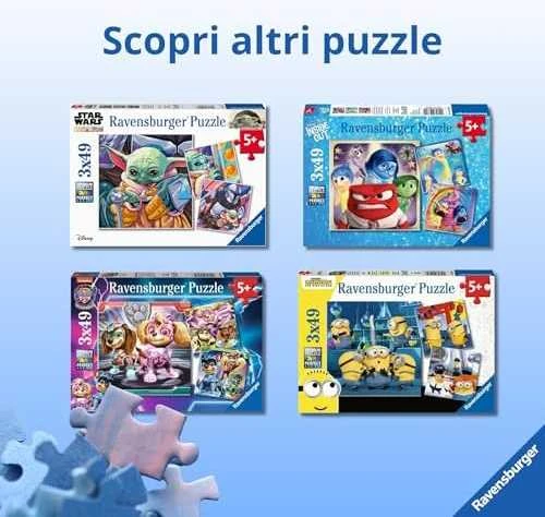 Ravensburger Dėlionė 3x49vnt. - Šunyčiai patruliai (PAW Patrol)