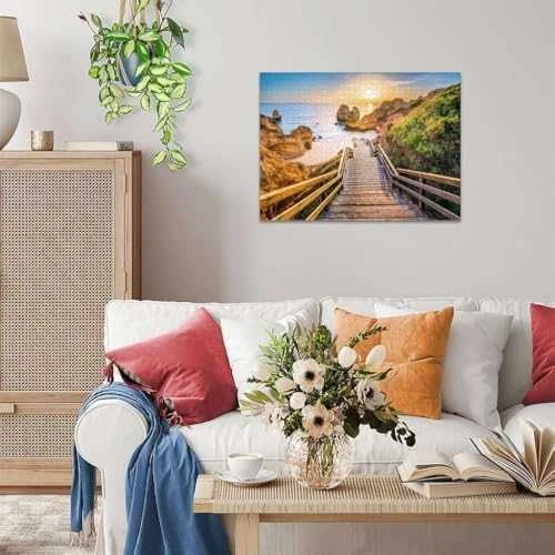 Ravensburger Dėlionė 1000 vnt. - Laiptai į paplūdimį