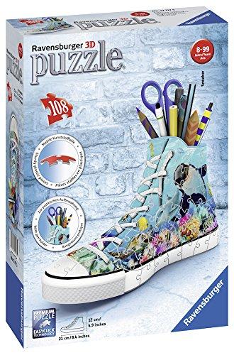 Ravensburger 3D dėlionė batas-pieštukinė „Povandeninis pasaulis“, 108 det.
