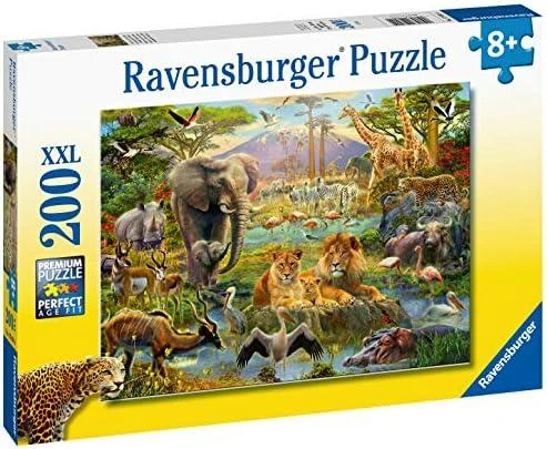 Ravensburger Dėlionė 200 vnt. - Savanos gyvūnai