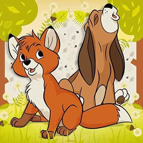 Ravensburger Dėlionė 3x49 vnt. - Disney personažai