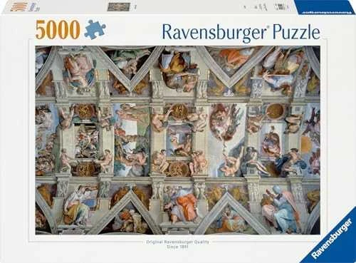 Ravensburger Dėlionė 5000 vnt. - Siksto koplyčia