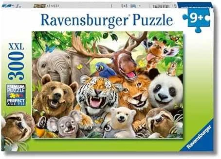 Ravensburger Dėlionė 300 vnt. - Egzotiškų gyvūnų asmenukė