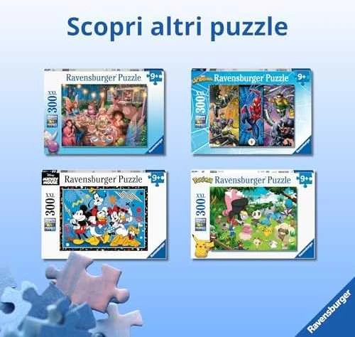 Ravensburger Dėlionė 300 vnt. - Egzotiškų gyvūnų asmenukė