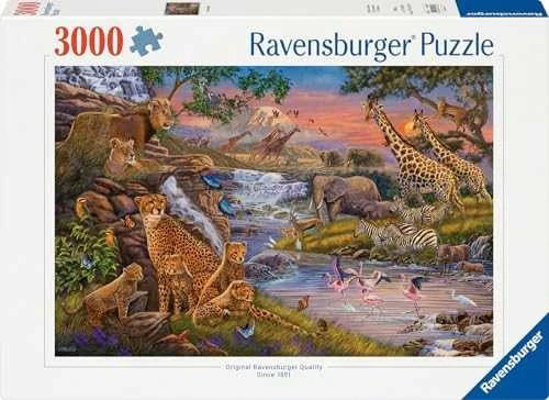 Ravensburger Dėlionė 3000 vnt. - Gyvūnų karalystė