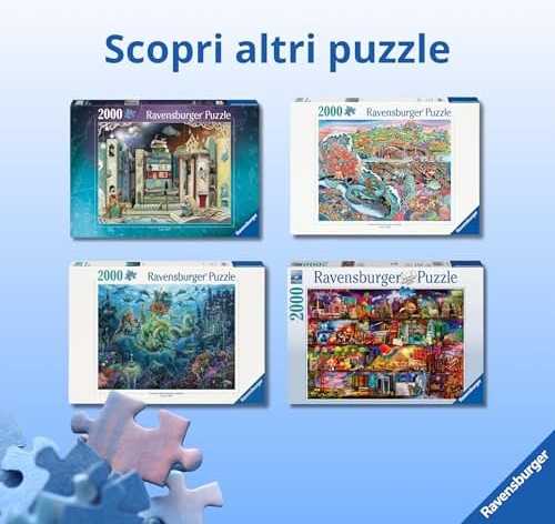 Ravensburger Dėlionė 2000 vnt. - Spalvotos mandalos