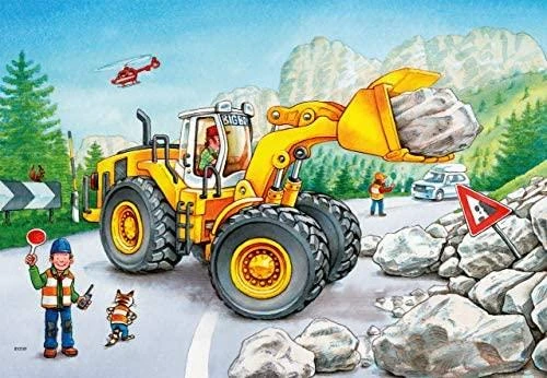 Ravensburger Dėlionė 2x24 vnt. - Traktoriai
