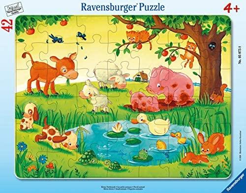 Ravensburger Dėlionė 42 vnt. - Mažieji gyvūnai