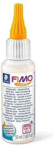 Fimo Staedtler termoreaktyvus skystas dekoravimo gelis - Staedtler - skaidrus 50 ml