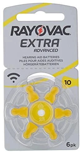 Rayovac Extra elementai klausos aparatams PR70 10, 6 vnt.