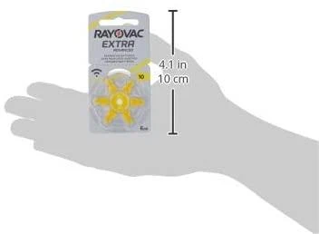 Rayovac Extra elementai klausos aparatams PR70 10, 6 vnt.