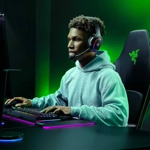 Razer | Ausinės Žaidimams | Barracuda X Chroma | Belaidės | Over-Ear | Mikrofonas | Belaidės | Juodas