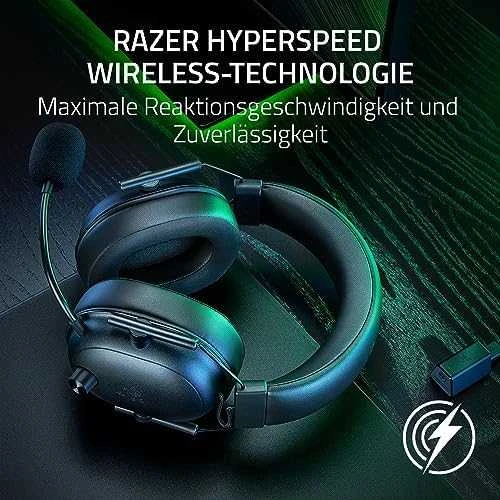 Razer Ausinės BlackShark V2 HyperSpeed, Juodos