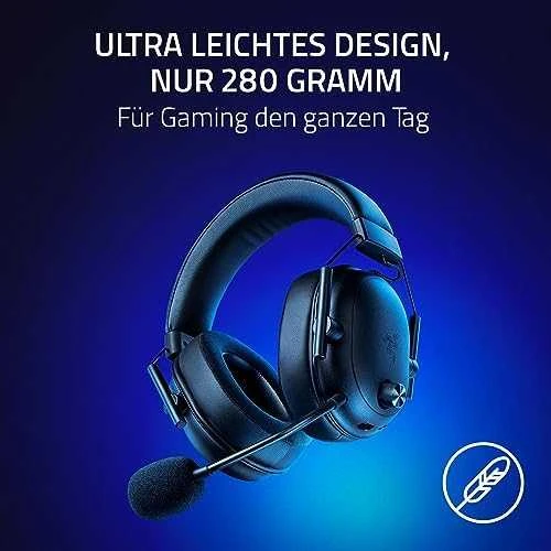Razer Ausinės BlackShark V2 HyperSpeed, Juodos