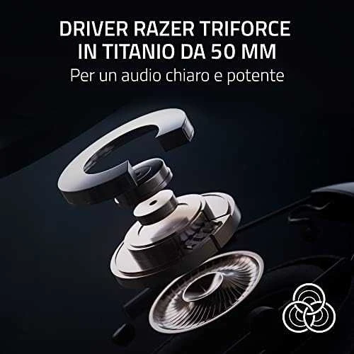 Razer Ausinės Žaidimams | BlackShark V2 Pro skirta PlayStation | Belaidės | Over-Ear | Mikrofonas | Noise canceling | Juodas