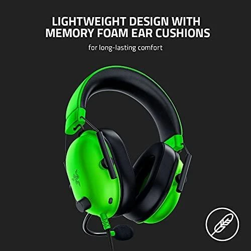 Esports Žaidimų Ausinės Razer BlackShark V2 X, Žalios
