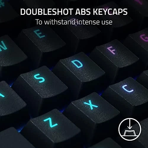 RAZER BlackWidow V4 Pro laidinė mechaninė klaviatūra (Žalias switch, US)