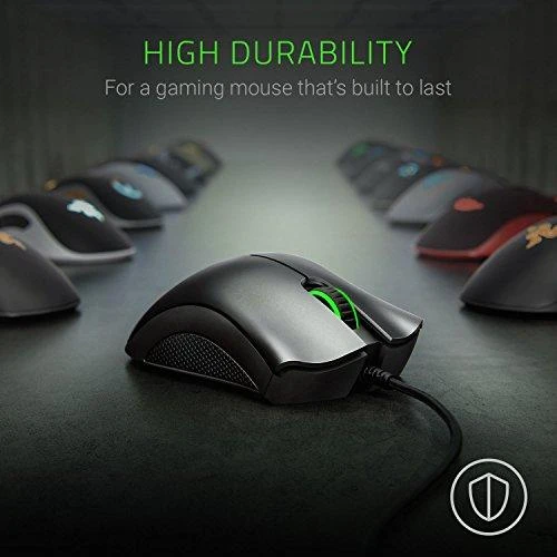 Pelė RAZER DeathAdder Essential RZ01-02540100-R3C1 (Optinė, 6400 DPI, juodos spalvos)