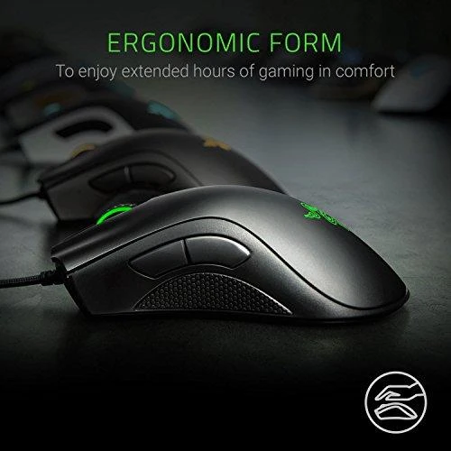 Pelė RAZER DeathAdder Essential RZ01-02540100-R3C1 (Optinė, 6400 DPI, juodos spalvos)