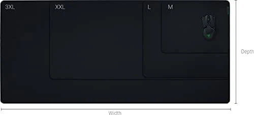 Razer Gigantus V2 Soft XXL Pelės kilimėlis žaidimams, Juodas