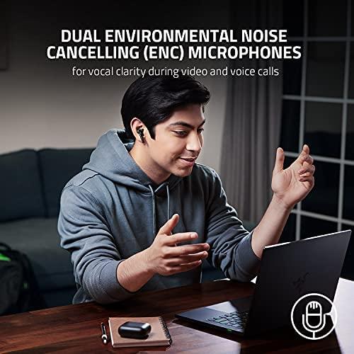 Ausinės Razer Hammerhead True Wireless Earbuds 2021, Chroma RGB, Juodos
