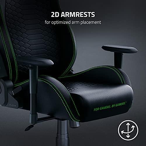 Ergonominė Žaidimų kėdė Razer Iskur X Gaming Chair, Juoda-žalia
