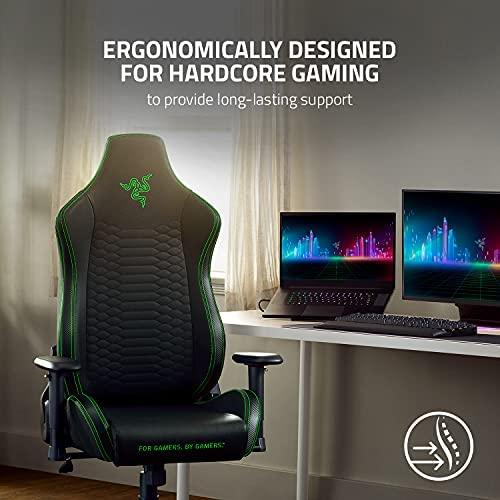 Ergonominė Žaidimų kėdė Razer Iskur X Gaming Chair, Juoda-žalia