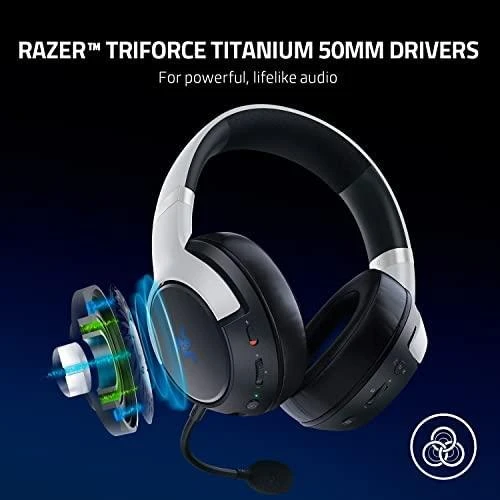 Razer Kaira Pro ausinės su 50mm Triforce garsiakalbiais