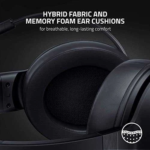 Razer Kraken V3 X žaidimų ausinės su laidu, USB Type-A Juodos