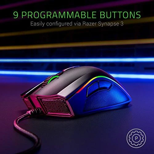 Pelė žaidimams Razer Mamba Elite - Performances Esports  (RZ01-02560100-R3M1)