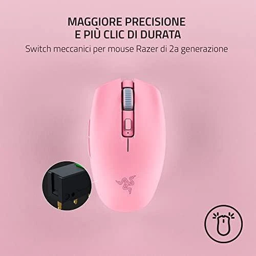 Razer | Orochi V2 | Wireless | Optinė pelė žaidimams | Wireless (2.4GHz and BLE) | Quartz | No